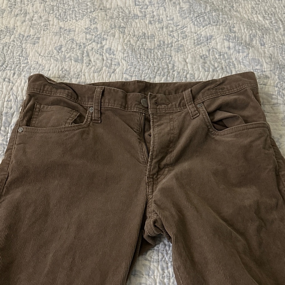 Uniqlo Men's Brown Corduroy Pants 31x34